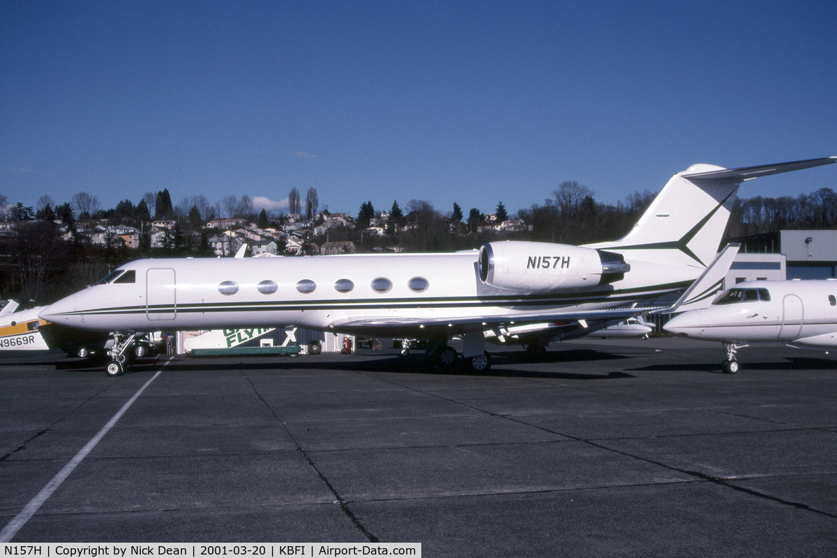N157H, 1993 Gulfstream Aerospace Gulfstream IVSP C/N 1209, KBFI Heinz 57