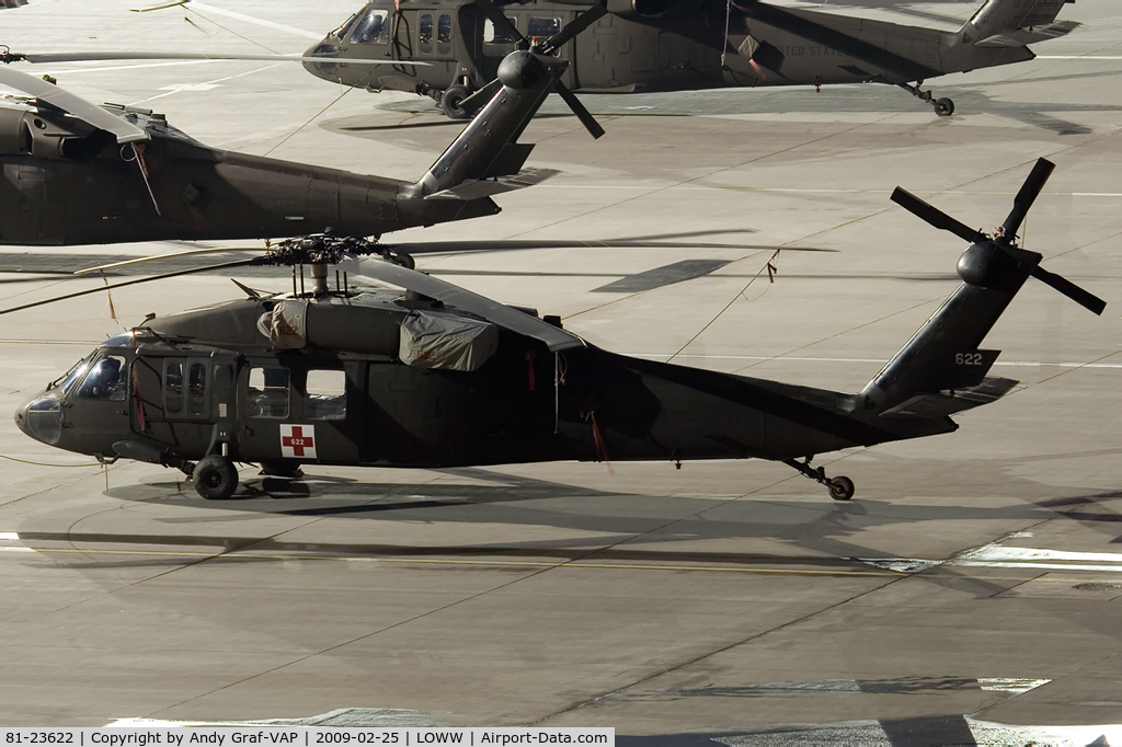 81-23622, 1981 Sikorsky UH-60L Black Hawk C/N 70.344, US Army Sikorsky Black Hawk