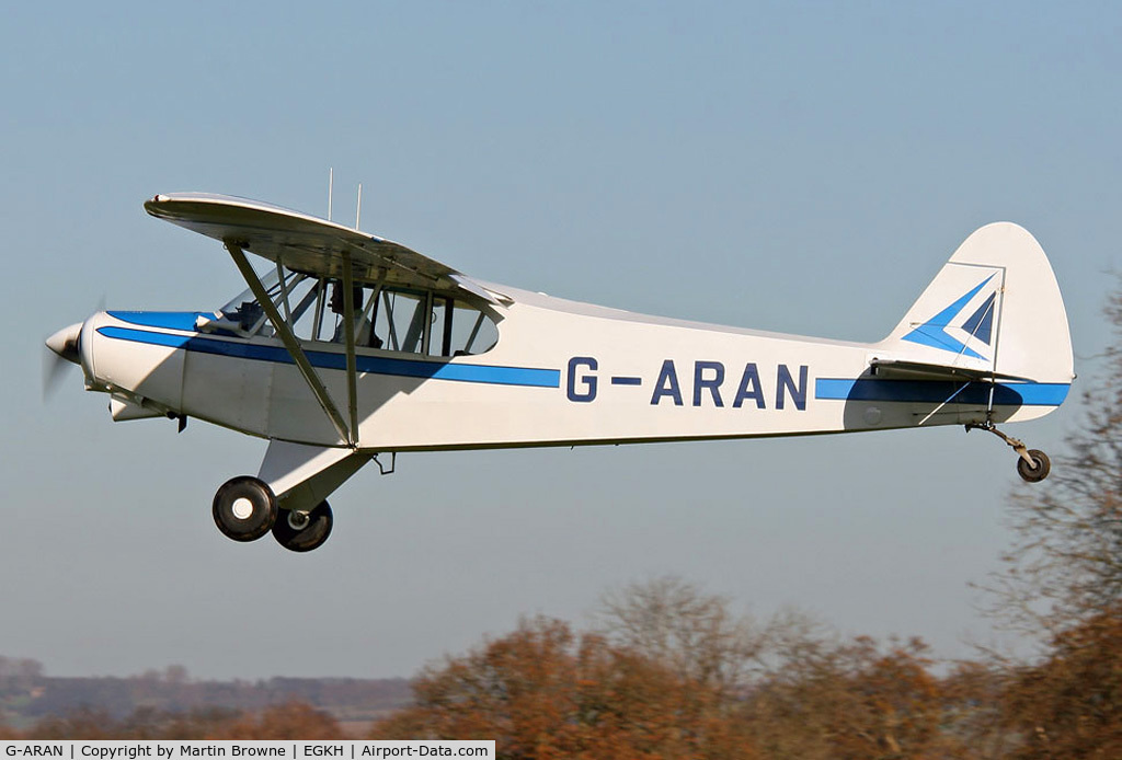 G-ARAN, 1960 Piper PA-18-150 Super Cub C/N 18-7307, PIPER SUPER CUB