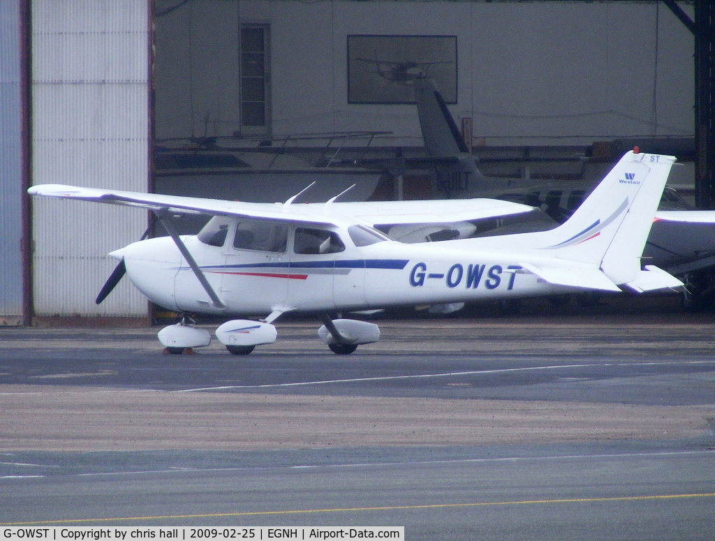 G-OWST, 1999 Cessna 172S C/N 172S-8163, MANX AERO MARINE MANAGEMENT LTD