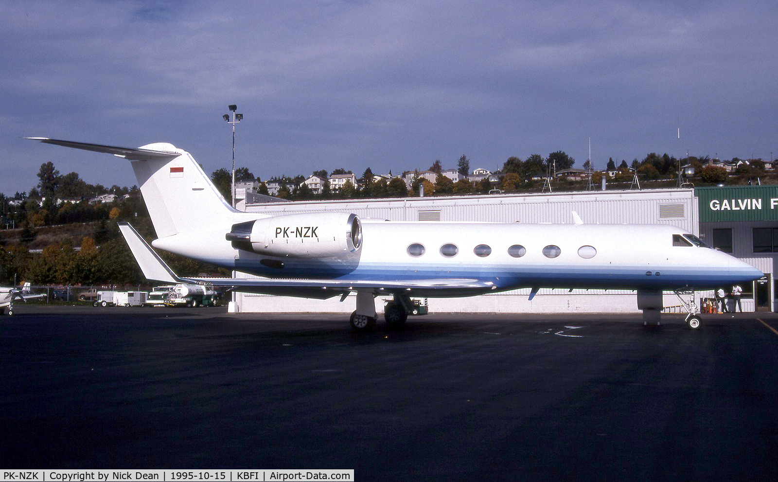 PK-NZK, 1993 Gulfstream Aerospace Gulfstream IVSP C/N 1219, KBFI
