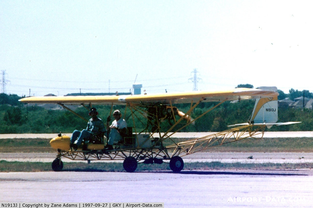 N1913J, 1980 Breezy RLU-1 C/N 4J, At Arlington Municipal