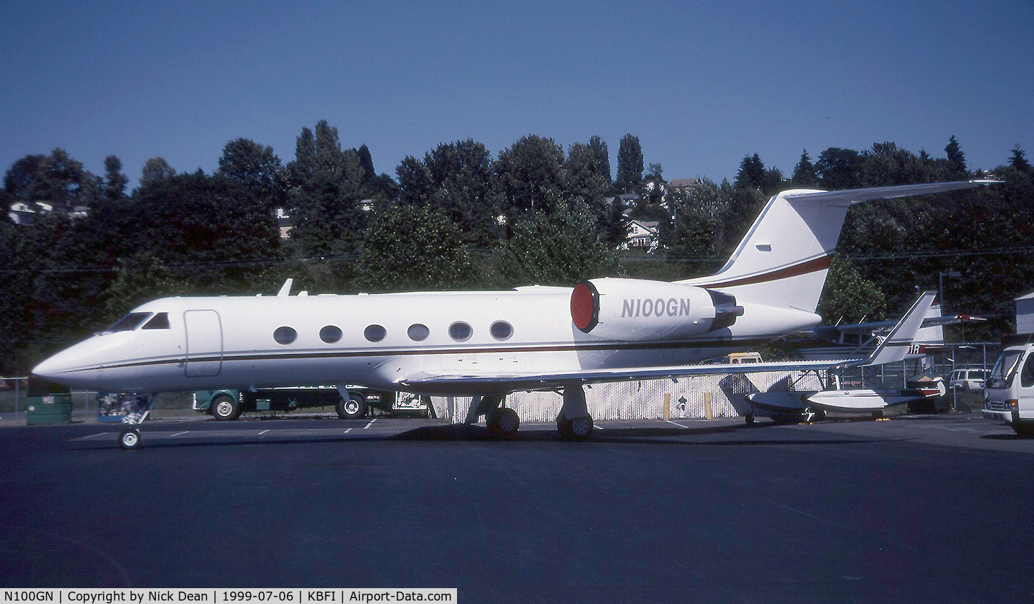 N100GN, 1994 Gulfstream Aerospace Gulfstream IVSP C/N 1236, KBFI