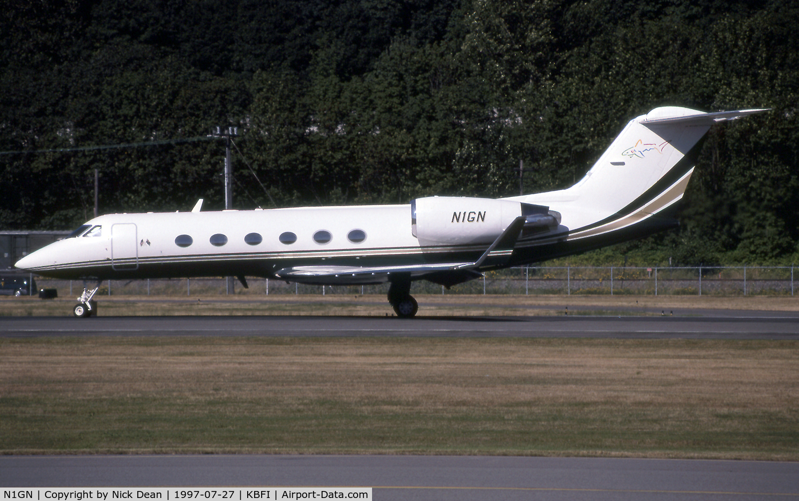 N1GN, 1996 Gulfstream Aerospace Gulfstream IVSP C/N 1284, KBFI