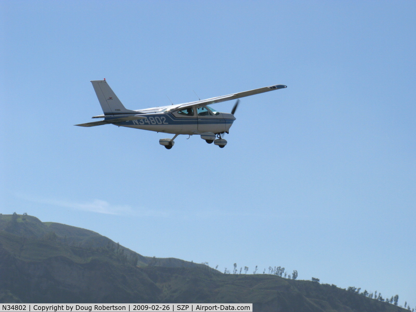 N34802, 1973 Cessna 177B Cardinal C/N 17702011, 1973 Cessna 177B CARDINAL, Lycoming O&VO-360 180 Hp, takeoff climb Rwy 22