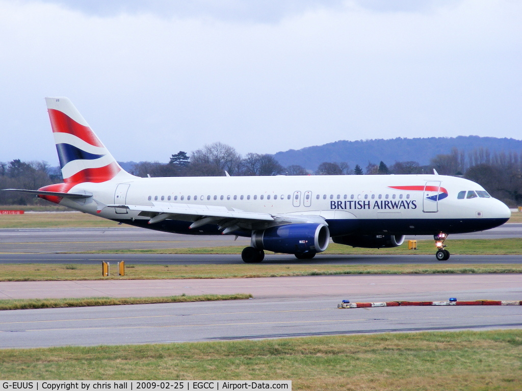 G-EUUS, 2007 Airbus A320-232 C/N 3301, British Airways