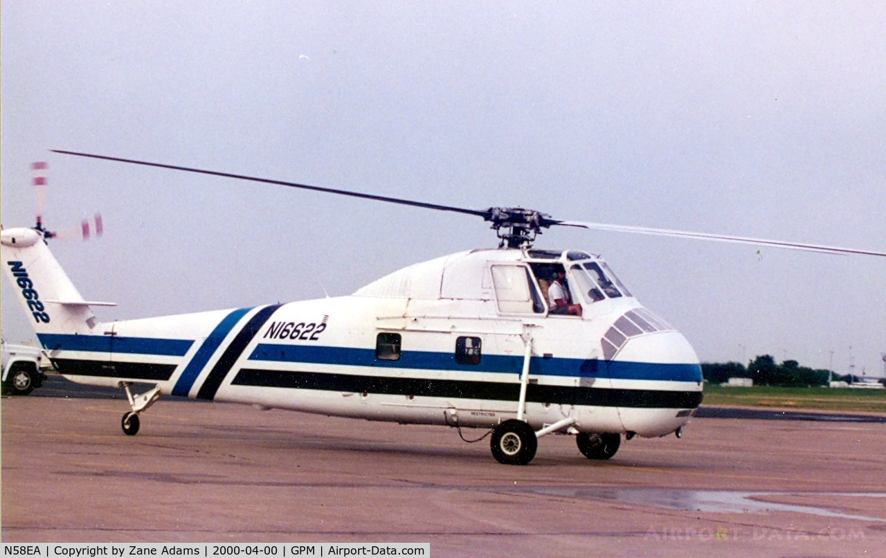 N58EA, 1959 Sikorsky UH-34E C/N 145713, Seen at Grand Prairie Muni registered as N16622
