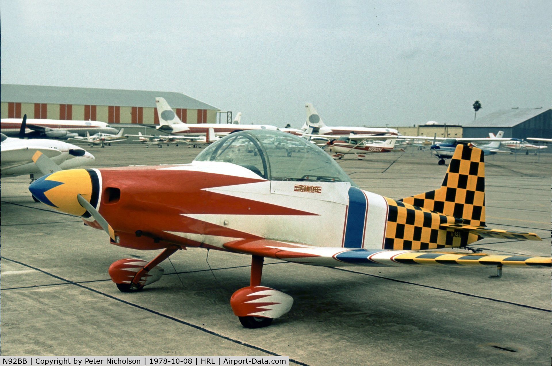 N92BB, 1976 Bushby Mustang II C/N 402, This was a visitor to the 1978 Confederate Air Force Airshow.