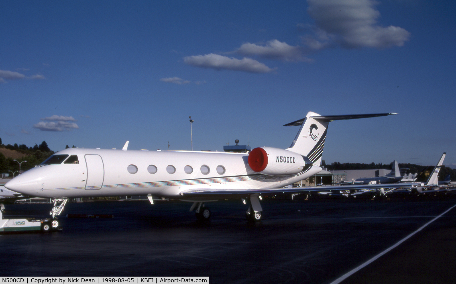 N500CD, 1997 Gulfstream Aerospace Gulfstream IVSP C/N 1321, KBFI