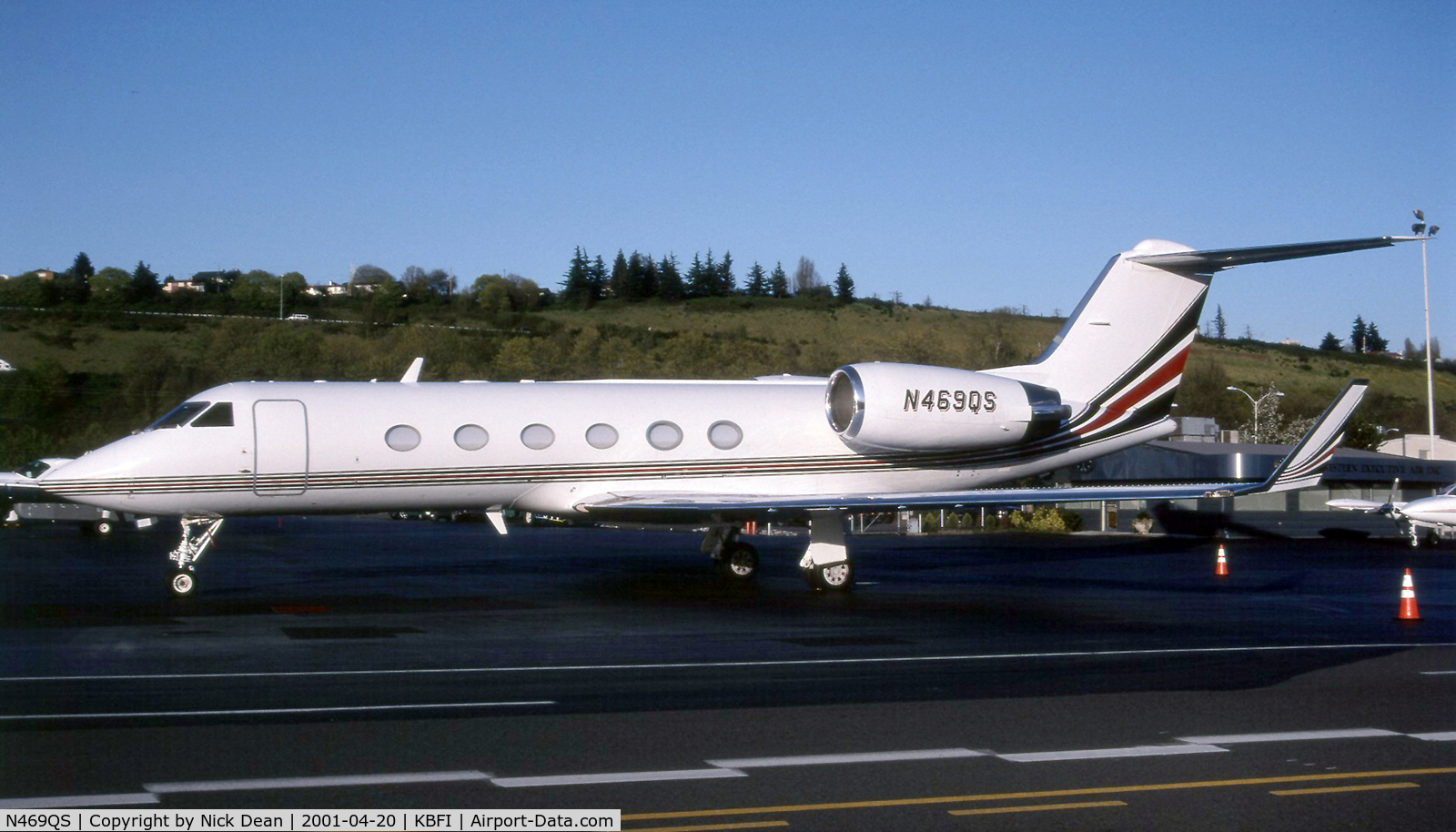 N469QS, 1999 Gulfstream Aerospace G-IV C/N 1369, KBFI