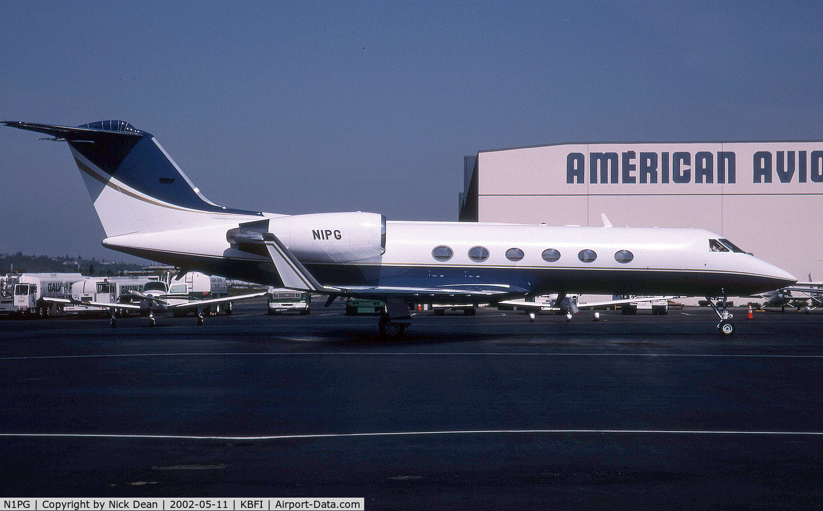 N1PG, 1999 Gulfstream Aerospace G-IV C/N 1374, KBFI