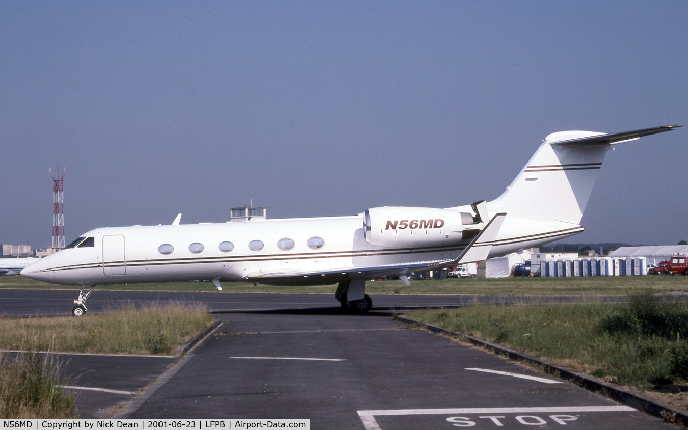 N56MD, 2000 Gulfstream Aerospace Gulfstream IVSP C/N 1411, Paris Le Bourget