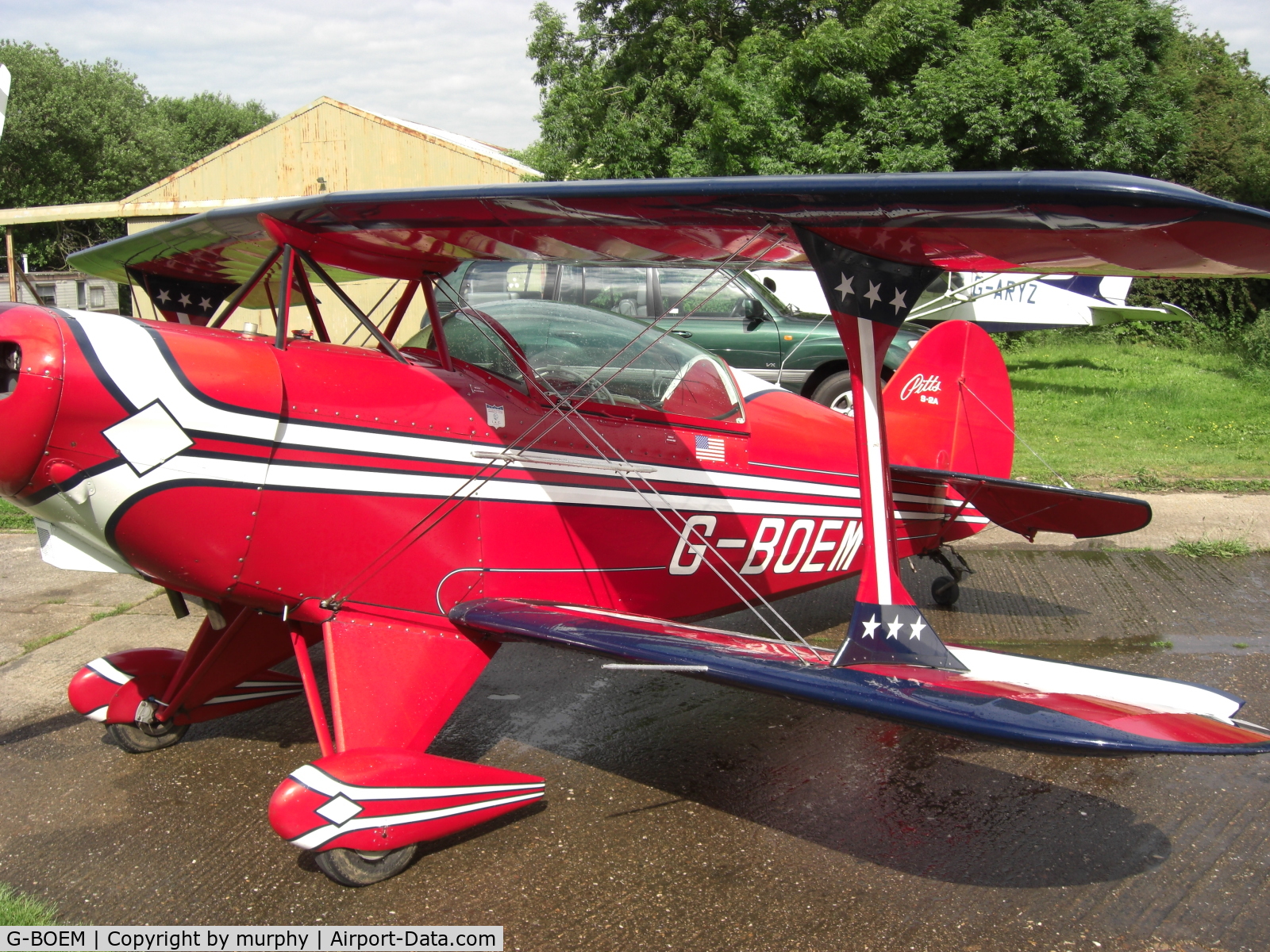 G-BOEM, 1981 Aerotek Pitts S-2A Special C/N 2255, pitss