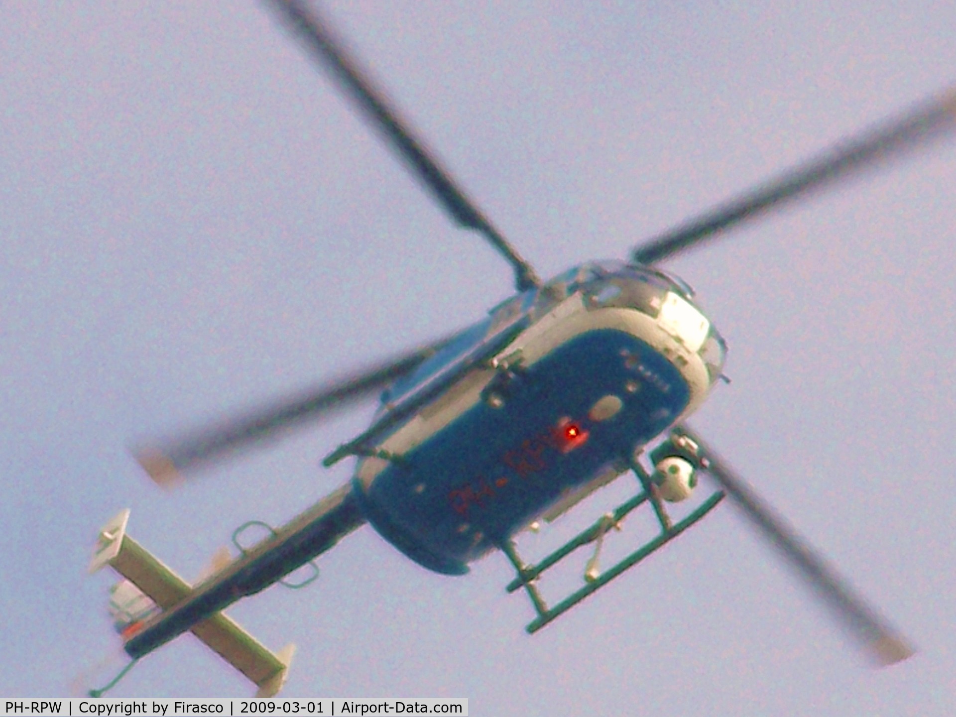 PH-RPW, MBB Bo-105C C/N S-250, Dutch Police Helicopter Hovering Over Maastricht, Near Main Station