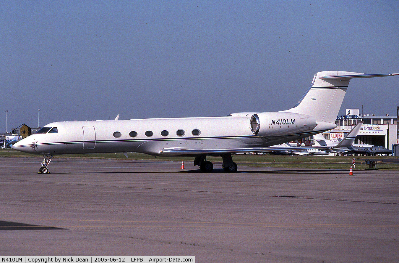 N410LM, 1999 Gulfstream Aerospace G-V C/N 578, Paris Le Bourget