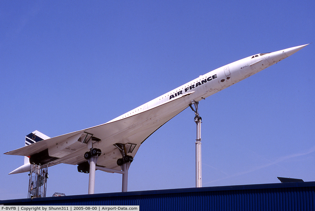 F-BVFB, 1976 Aerospatiale-BAC Concorde 101 C/N 207, Preserved at the Sinsheim Museum