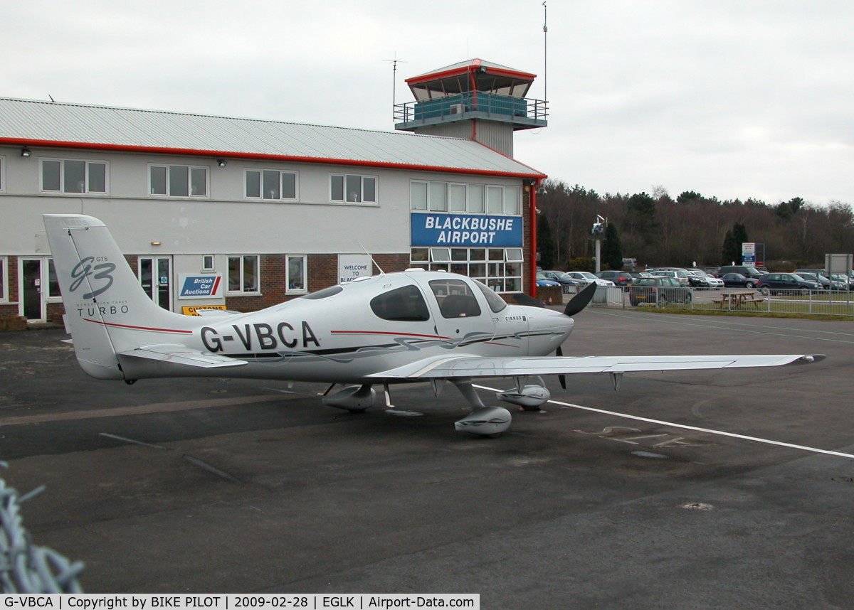 G-VBCA, 2007 Cirrus SR22 G3 Turbo C/N 2656, MAKES A NICE CHANGE TO SEE ONE OF THESE IN SILVER