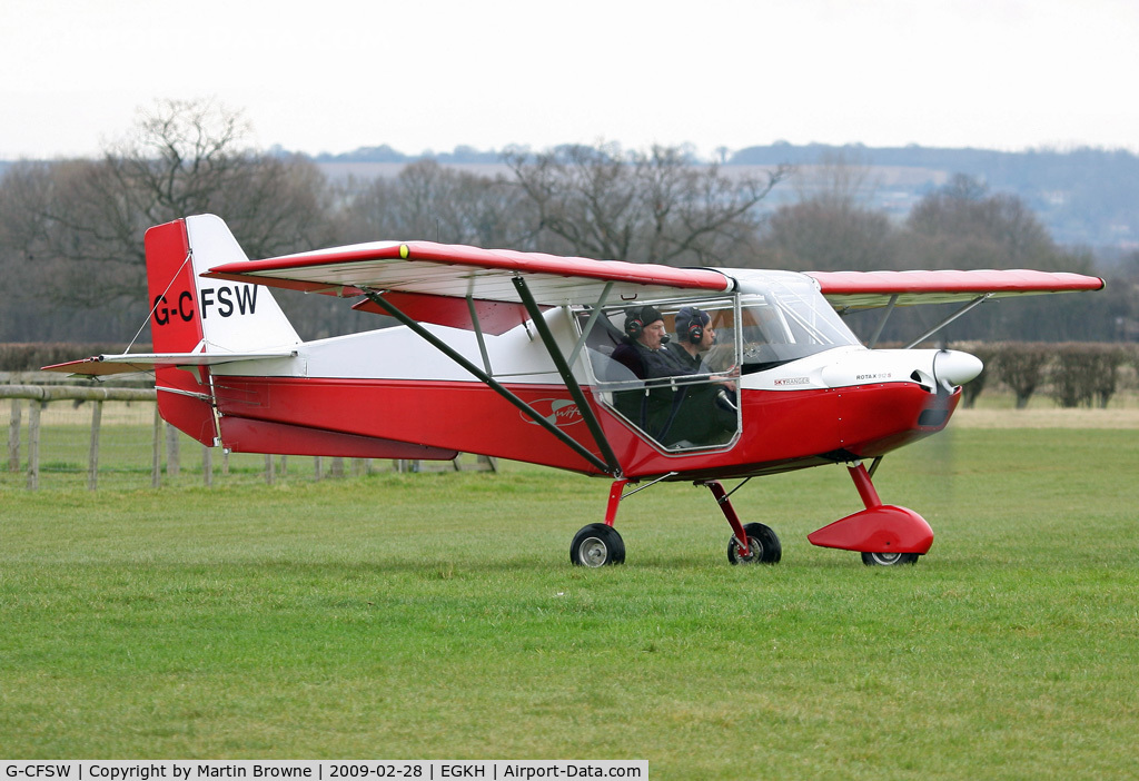 G-CFSW, 2008 Skyranger Swift 912S(1) C/N BMAA/HB/587, Microlight