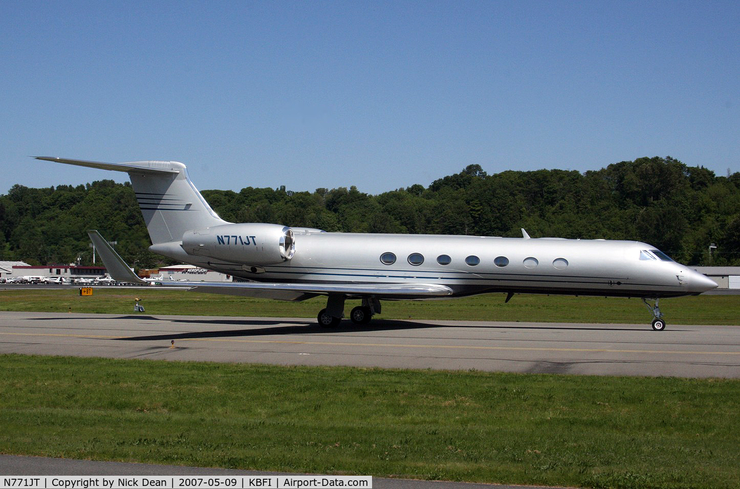 N771JT, 2005 Gulfstream Aerospace GV-SP (G550) C/N 5089, KBFI