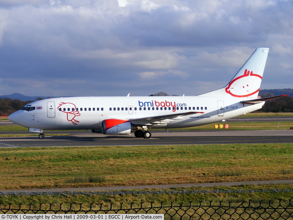 G-TOYK, 1997 Boeing 737-33R C/N 28870, BMI Baby