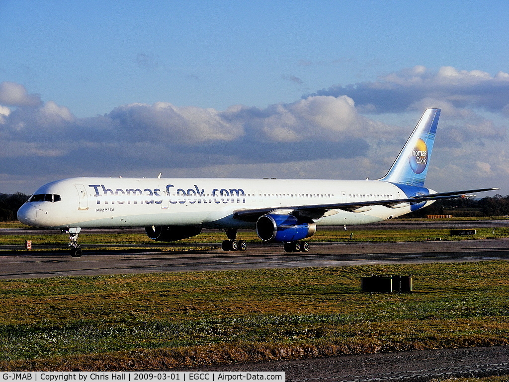 G-JMAB, 2001 Boeing 757-3CQ C/N 32242, Thomas Cook