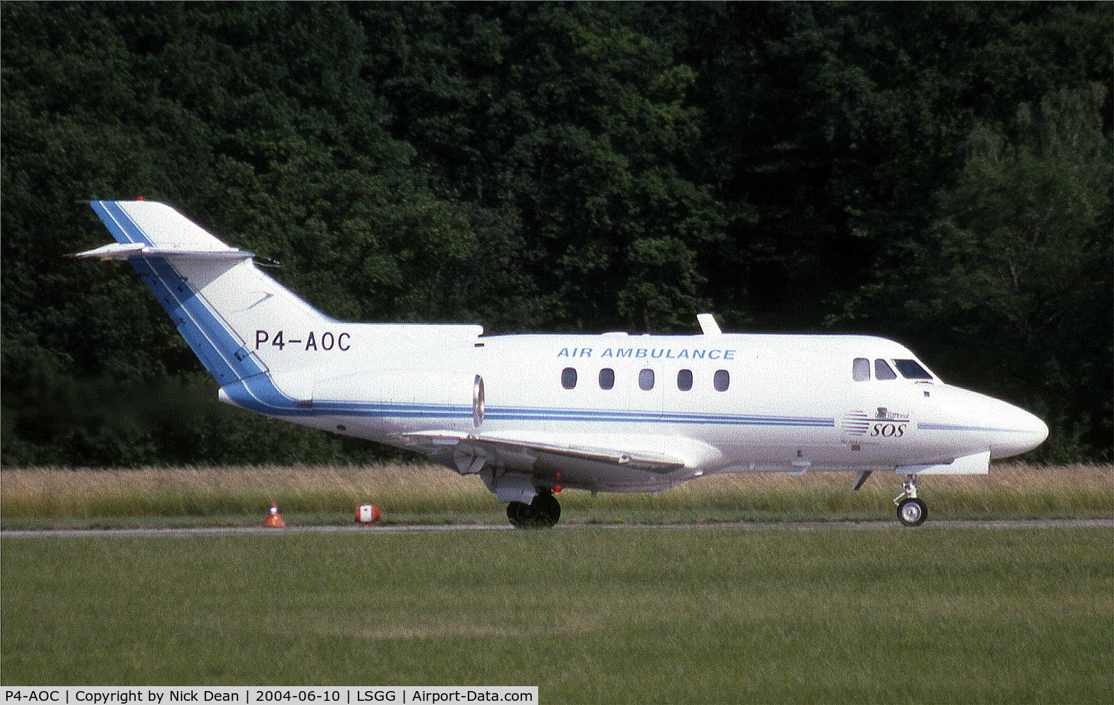 P4-AOC, 1966 Hawker Siddeley HS.125-731 C/N 25079, LSGG