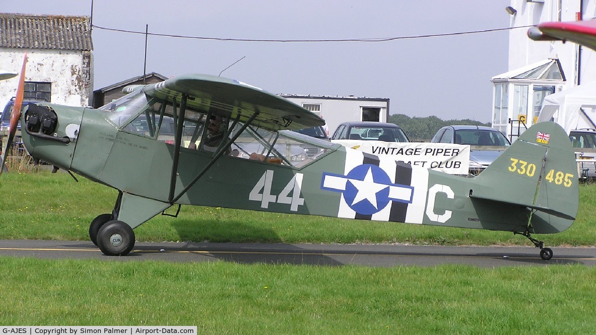 G-AJES, 1943 Piper L-4J Grasshopper (J3C-65D) C/N 11602, Piper Cub