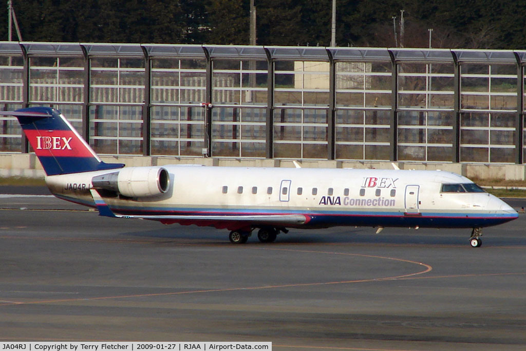 JA04RJ, 2003 Bombardier CRJ-200ER (CL-600-2B19) C/N 7798, Ibex CLRJ at Narita
