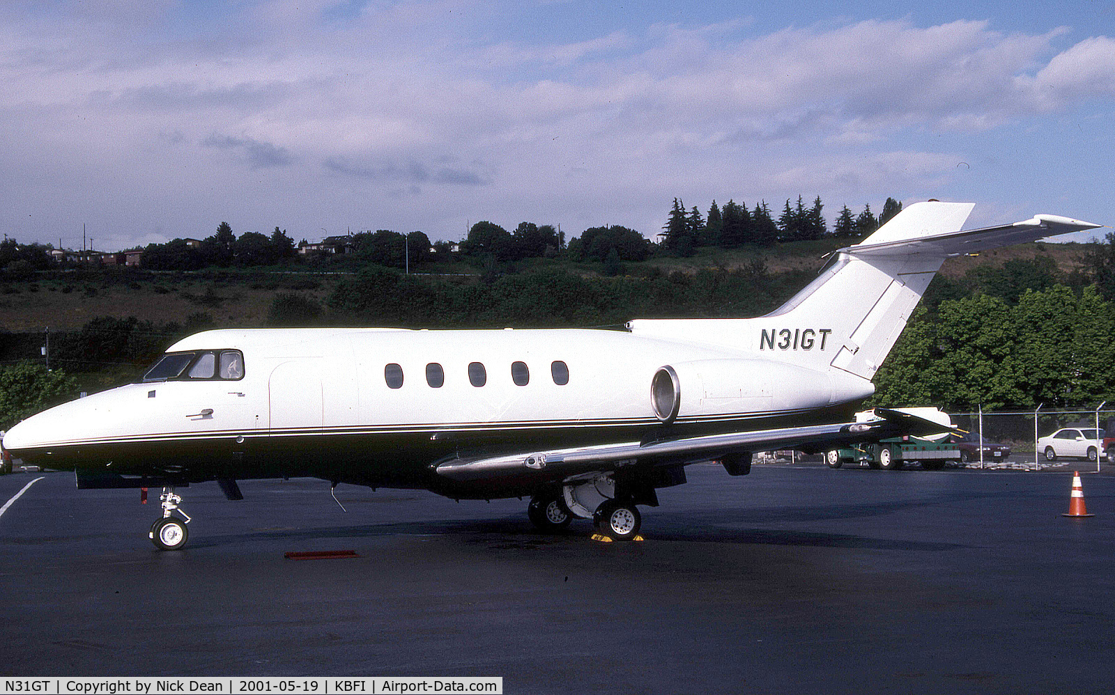 N31GT, 1969 Hawker Siddeley HS125 400A/731 C/N 25204, KBFI