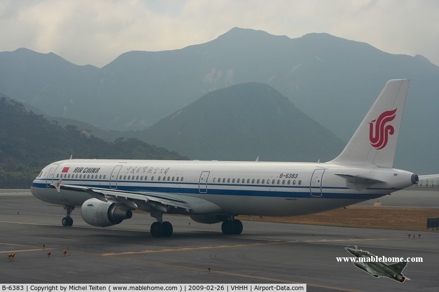 B-6383, 2008 Airbus A321-213 C/N 3678, Air China