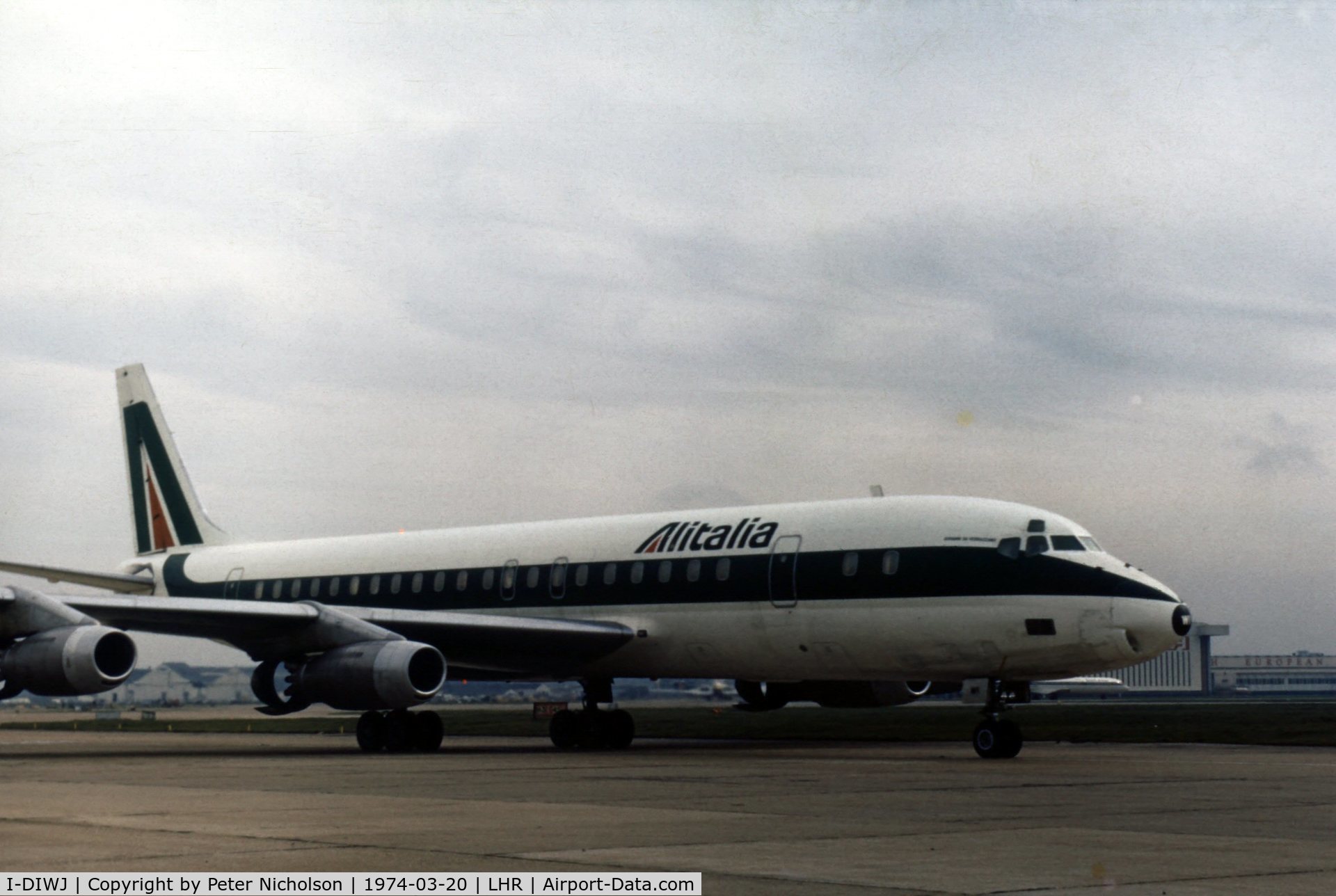 I-DIWJ, 1968 Douglas DC-8-62 C/N 45986, 