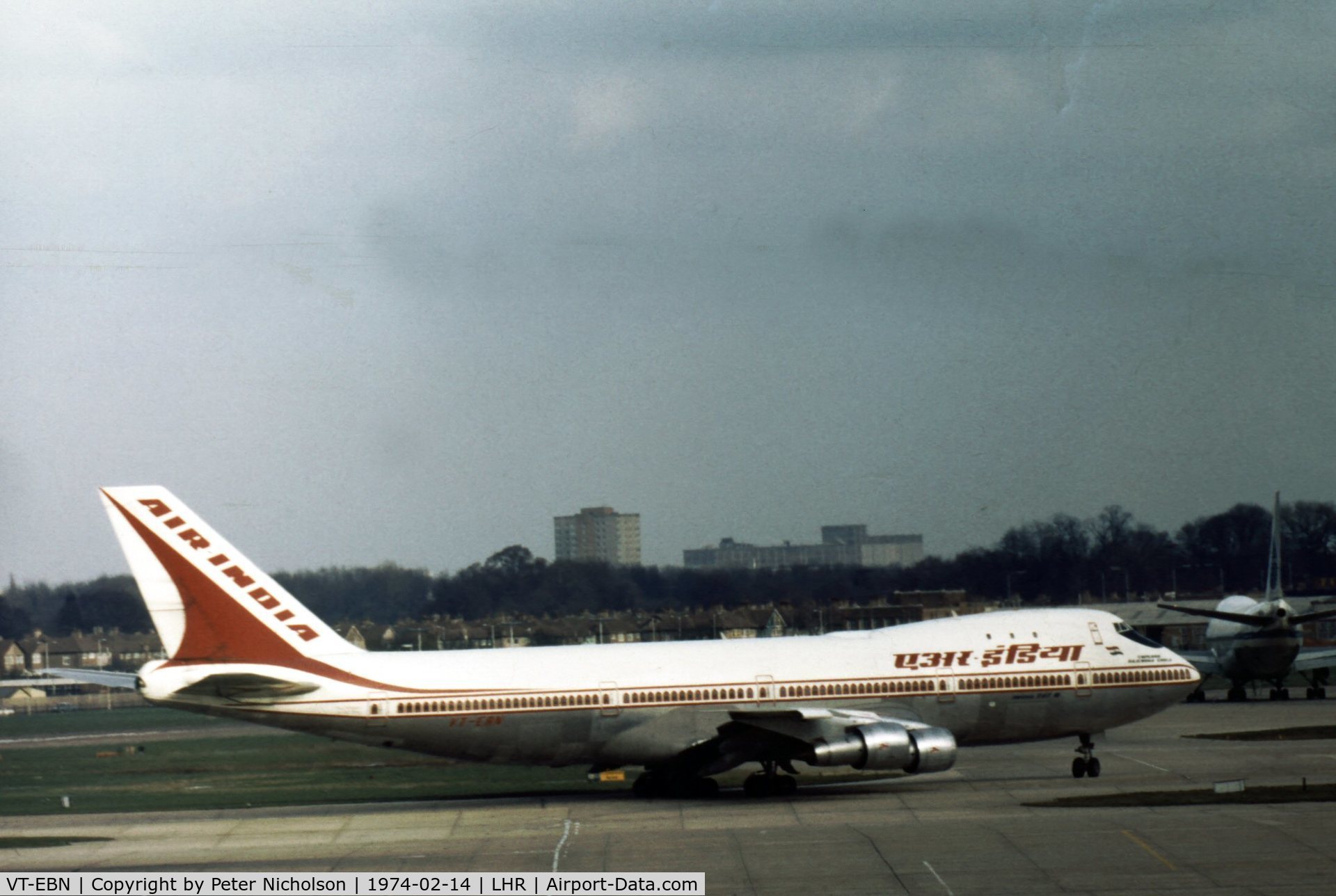 VT-EBN, 1972 Boeing 747-237B C/N 20459, Boeing 747-237B 