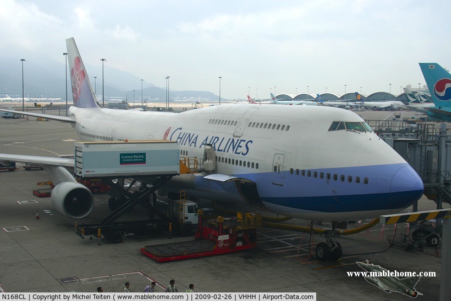 N168CL, 1999 Boeing 747-409 C/N 29906, China Airlines