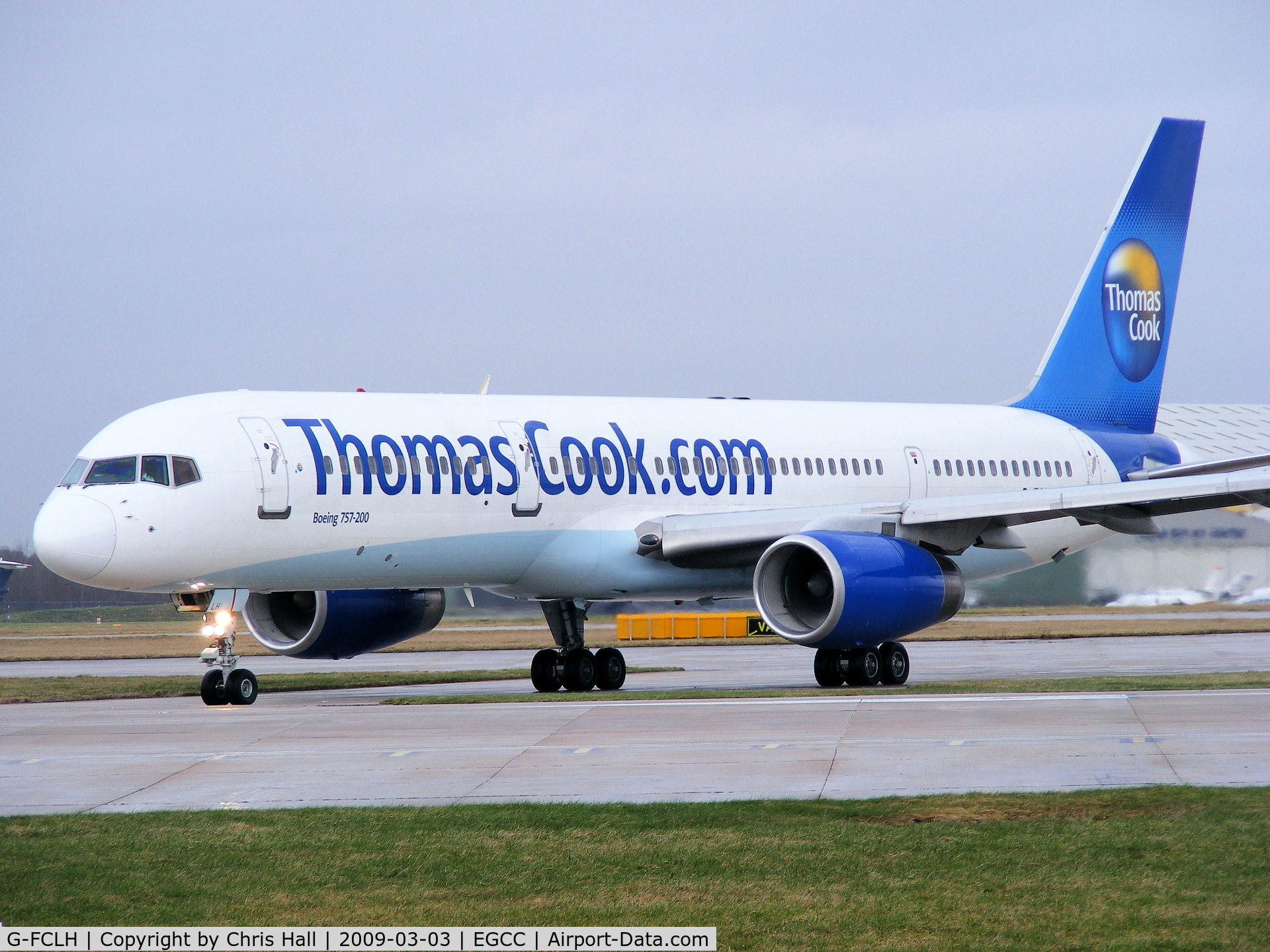 G-FCLH, 1995 Boeing 757-28A C/N 26274, Thomas Cook