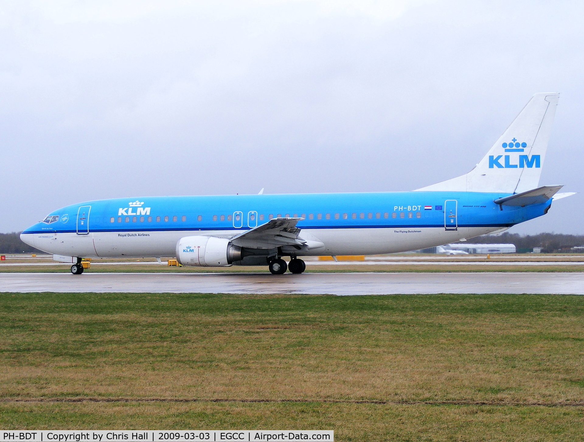 PH-BDT, 1989 Boeing 737-406 C/N 24530, KLM