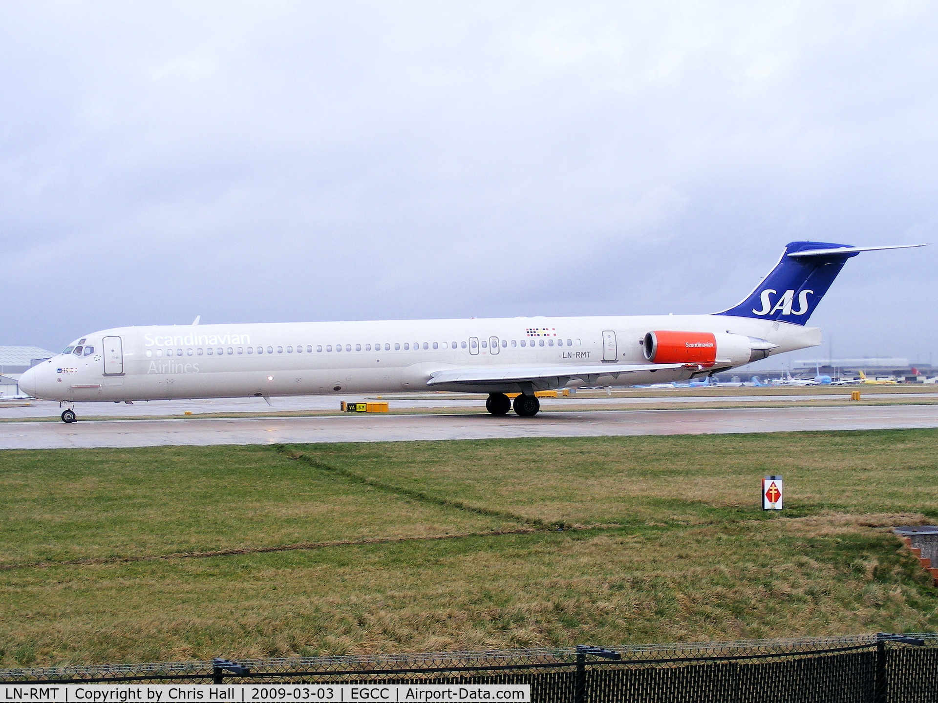 LN-RMT, 1991 McDonnell Douglas MD-82 (DC-9-82) C/N 53001, Scandinavian