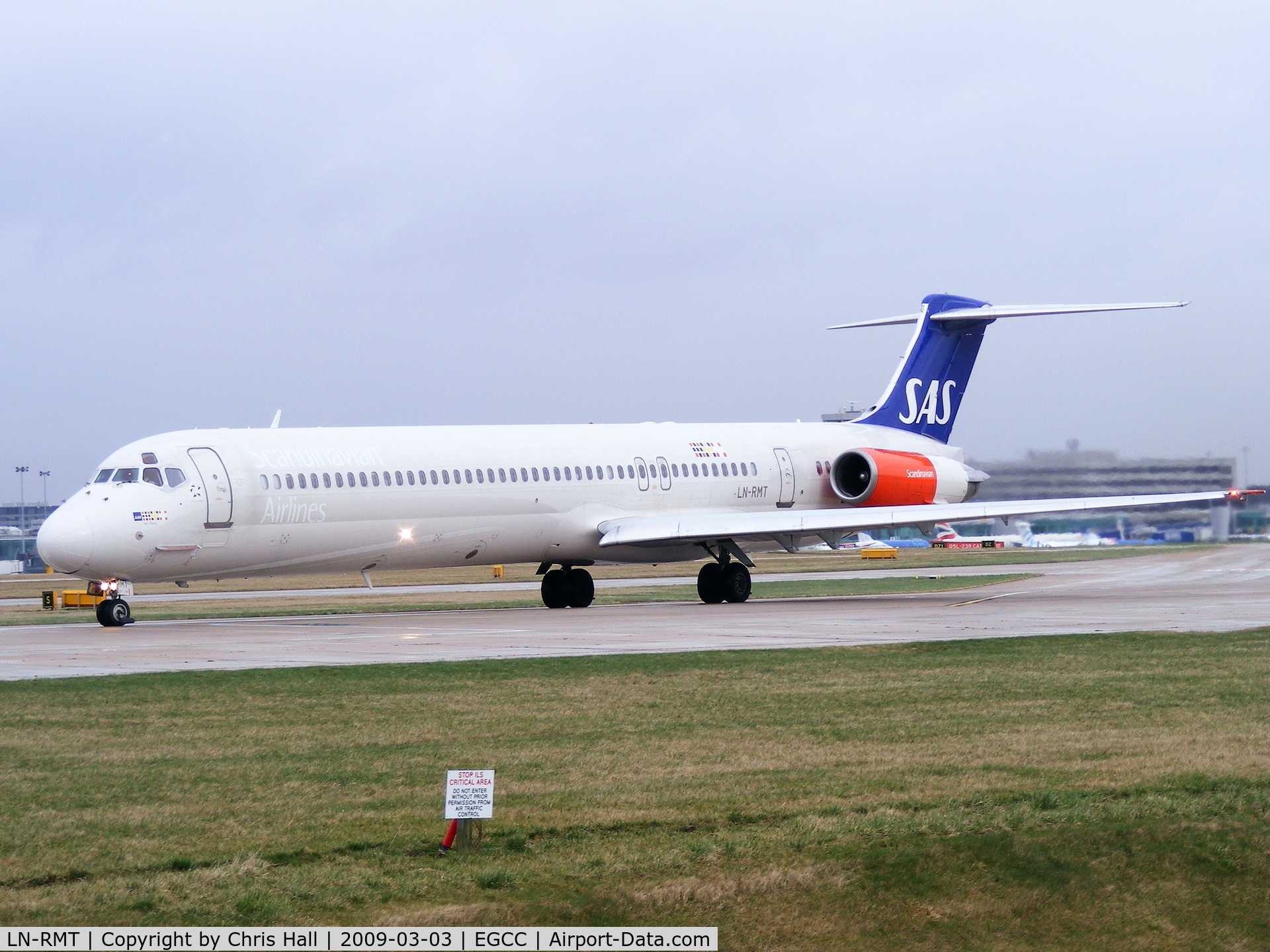 LN-RMT, 1991 McDonnell Douglas MD-82 (DC-9-82) C/N 53001, Scandinavian