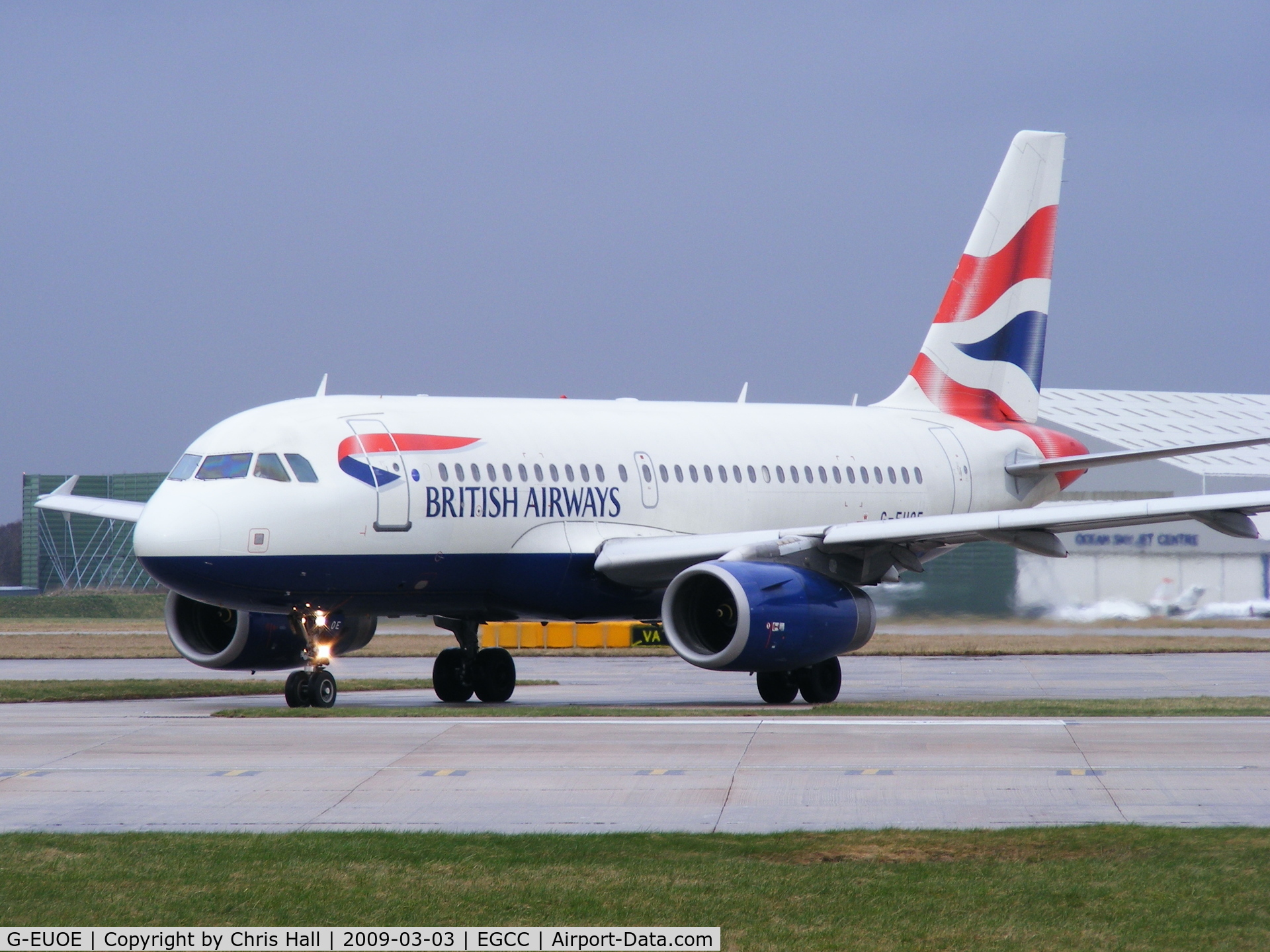 G-EUOE, 2001 Airbus A319-131 C/N 1574, British Airways