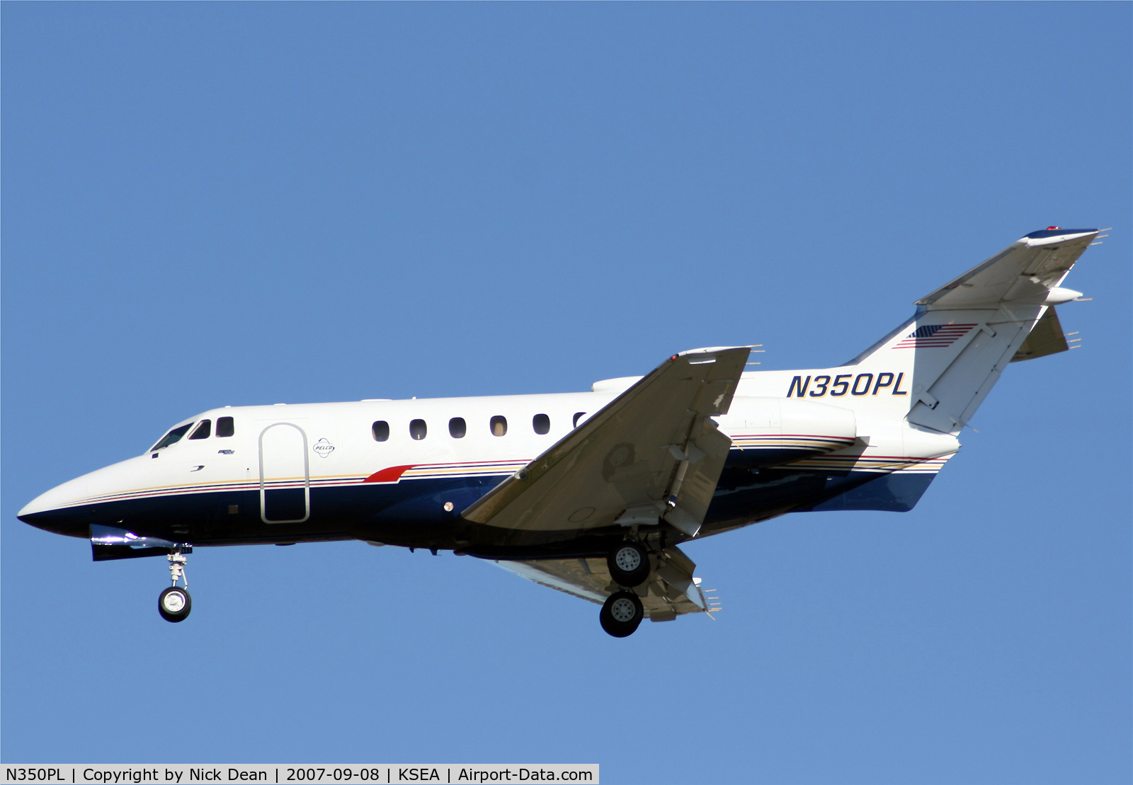 N350PL, 1982 British Aerospace HS.125-700A C/N NA0338, KSEA