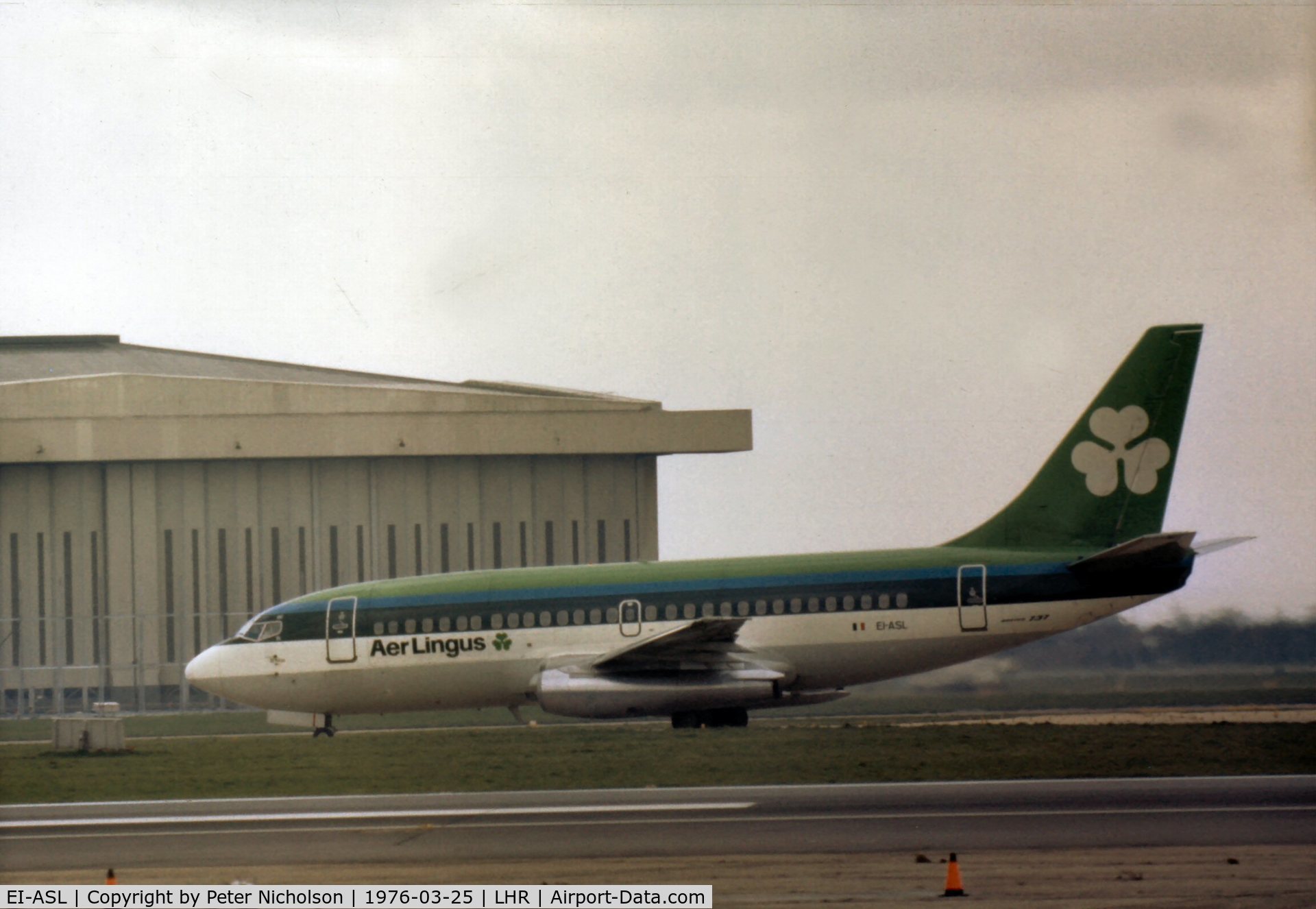 EI-ASL, 1975 Boeing 737-248C C/N 21011, Operated by Aer Lingus as 