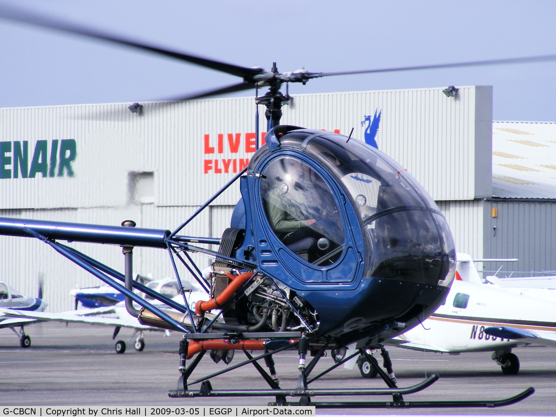 G-CBCN, 2001 Schweizer 269C-1 C/N 0129, HELICENTRE LIVERPOOL LTD, Previous ID: EI-CWS