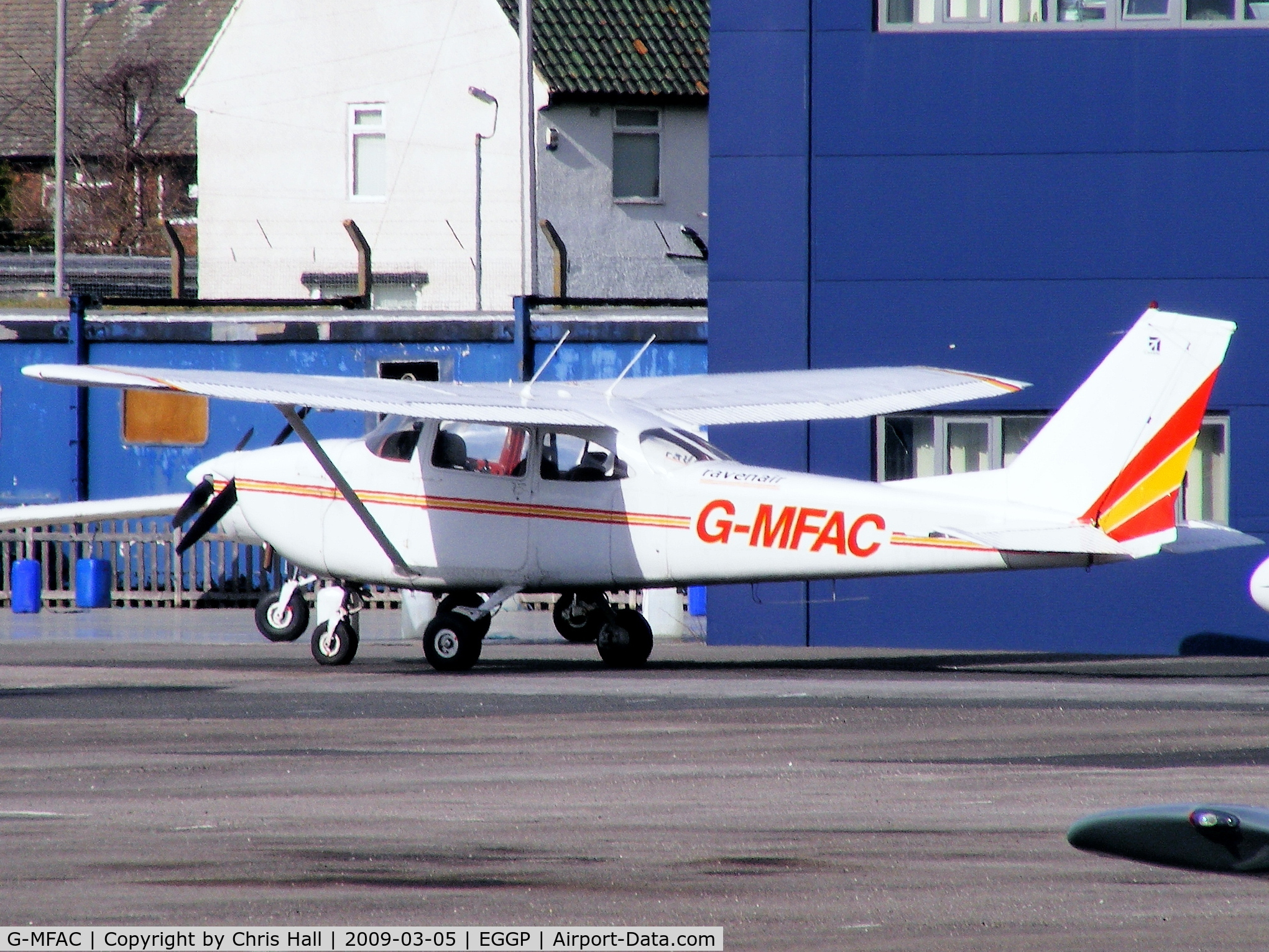 G-MFAC, 1967 Reims F172H Skyhawk C/N 0387, Ravenair, Previous ID: G-AVBZ