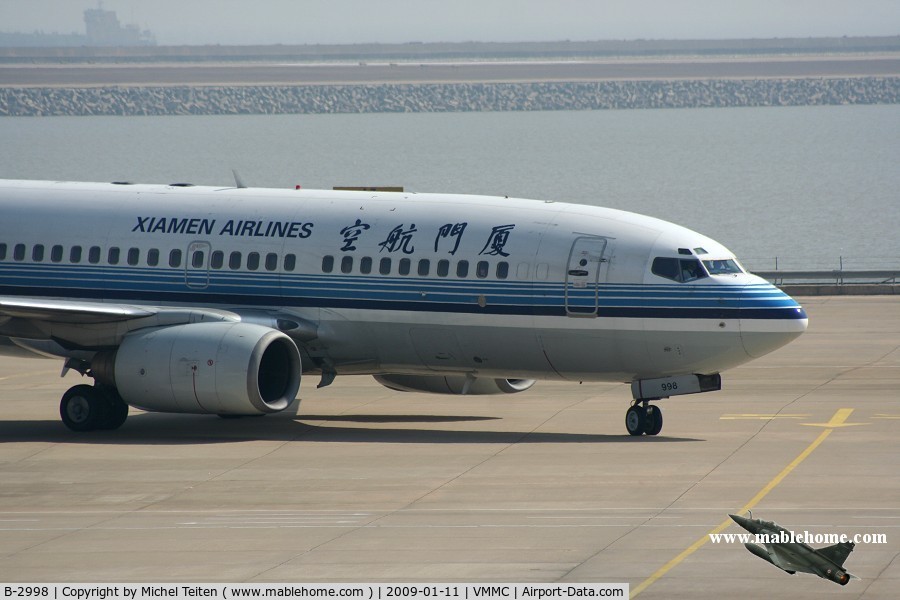 B-2998, 1998 Boeing 737-75C C/N 29042, Xiamen Airlines