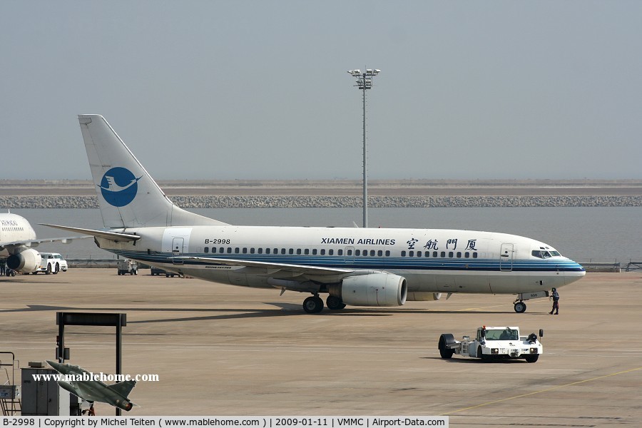B-2998, 1998 Boeing 737-75C C/N 29042, Xiamen Airlines
