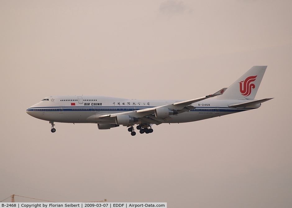 B-2468, 1997 Boeing 747-4J6M C/N 28755, China Pax