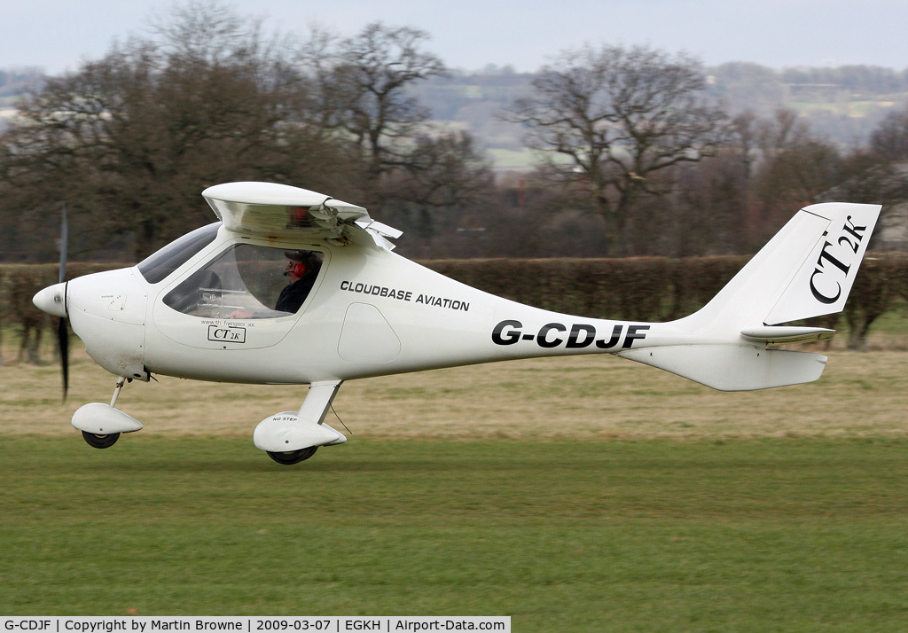 G-CDJF, 2005 Flight Design CT2K C/N 8104, Visitor