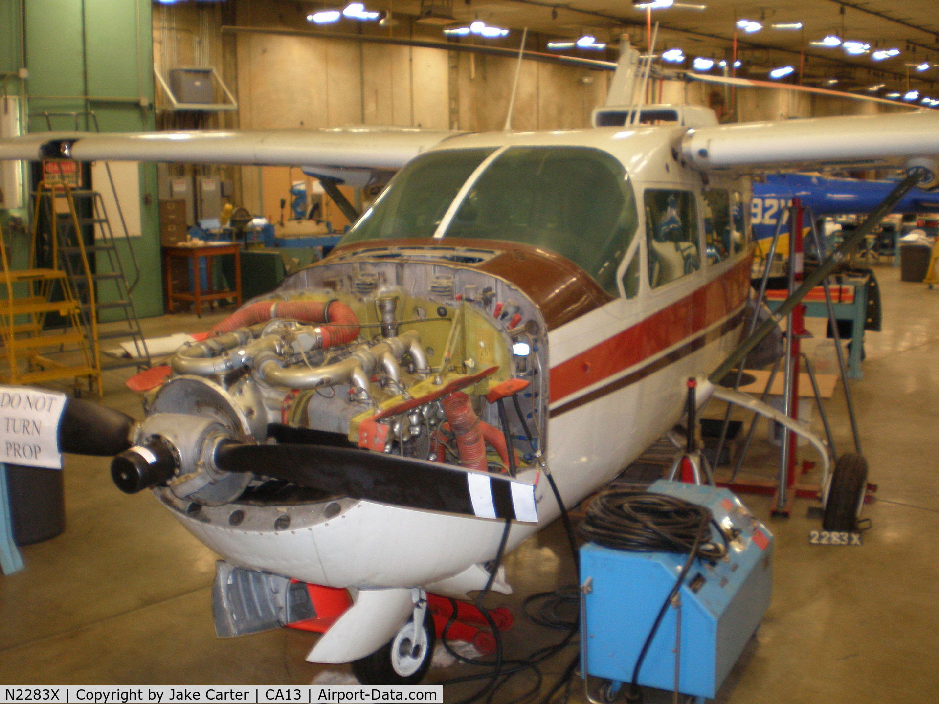 N2283X, 1965 Cessna 337 Super Skymaster C/N 337-0183, Reedley College Aviation Program.