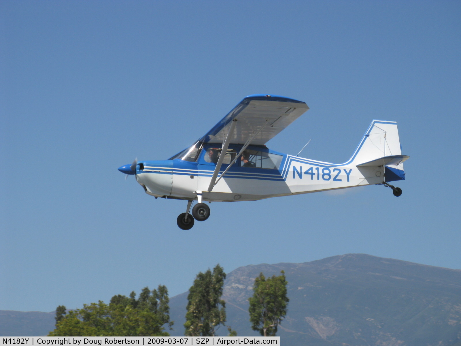 N4182Y, 1977 Bellanca 7KCAB Citabria C/N 604-77, 1977 Bellanca 7KCAB CITABRIA, Lycoming AEIO-360 180 Hp, landing Rwy 22