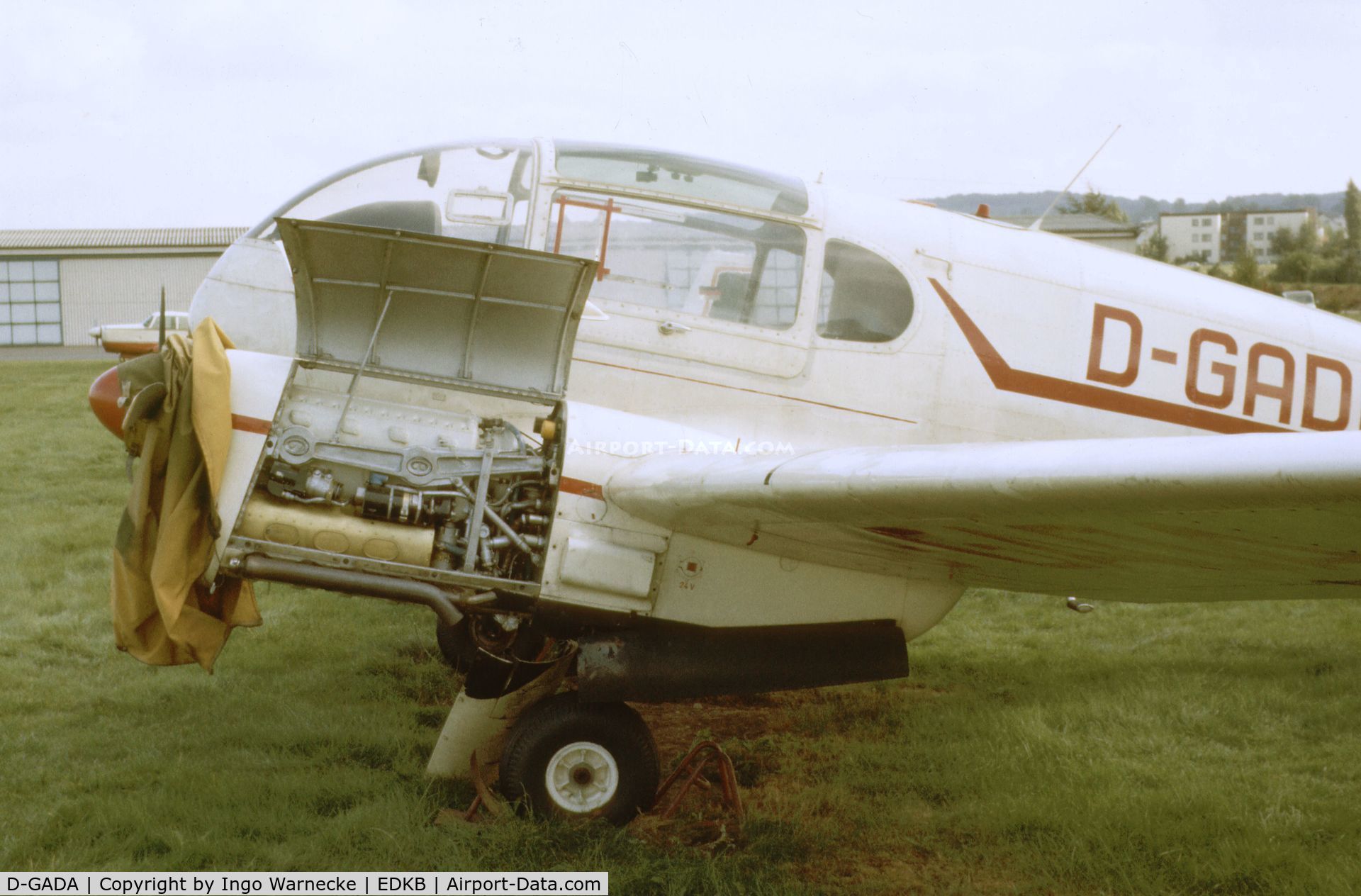 D-GADA, Let Ae-145 Super Aero 145 C/N 15-018, Aero 145 Super Aero at Hangelar airfield in the 1980s