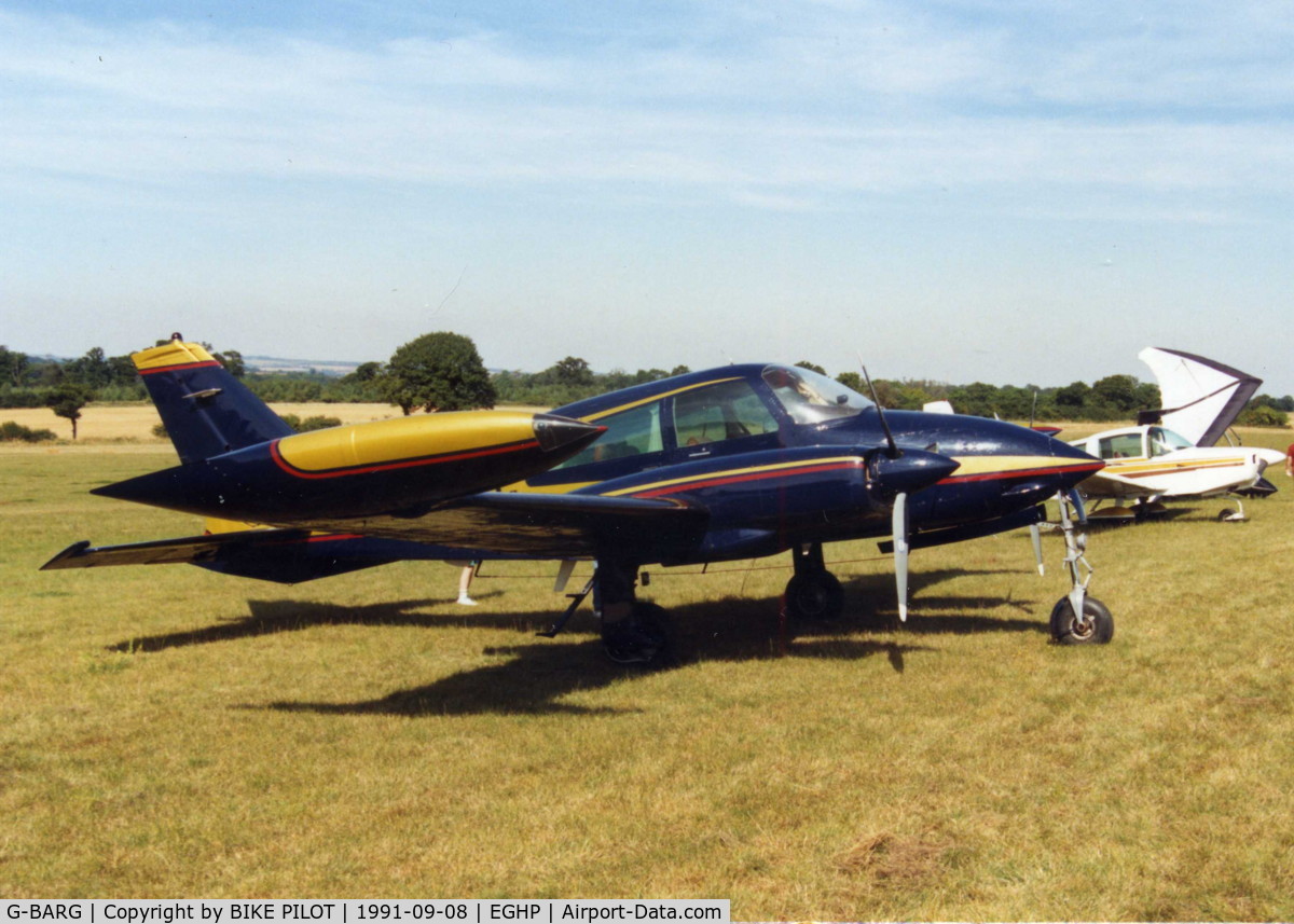 G-BARG, 1973 Cessna E310Q C/N 310Q-0712, LOOKING GREAT IN THE SUN